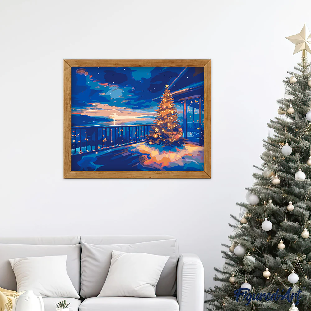 Twinkling Christmas Terrace - Image 3