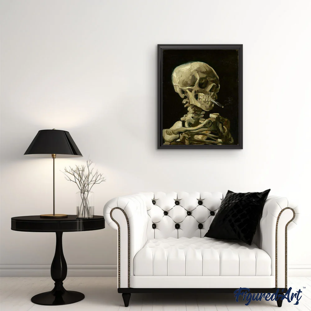 Van Gogh - Skull with Burning Cigarette - Image 3