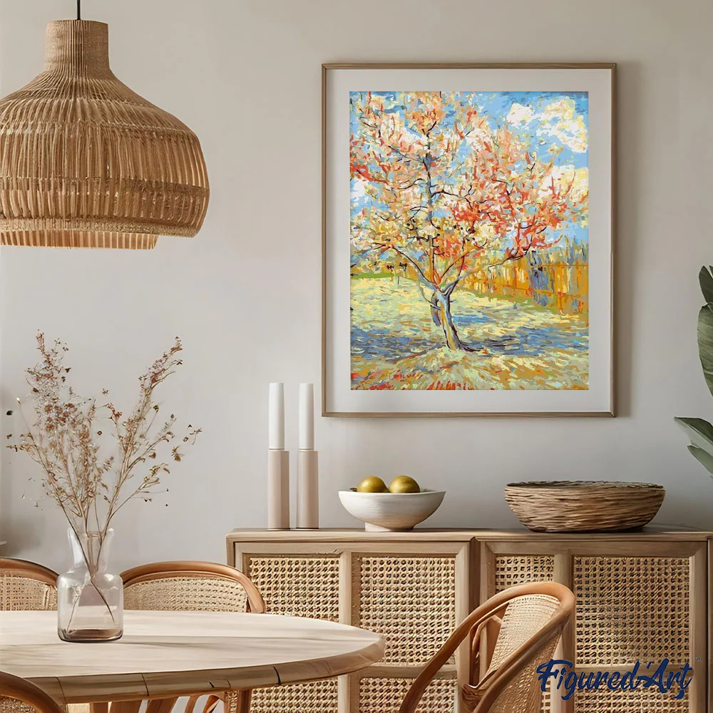 Van Gogh The Pink Peach Tree - Image 3