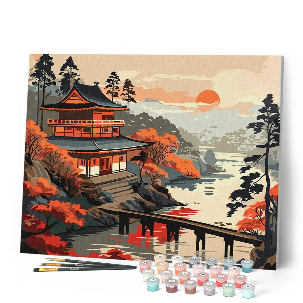 Vintage Pagoda View - Image 2