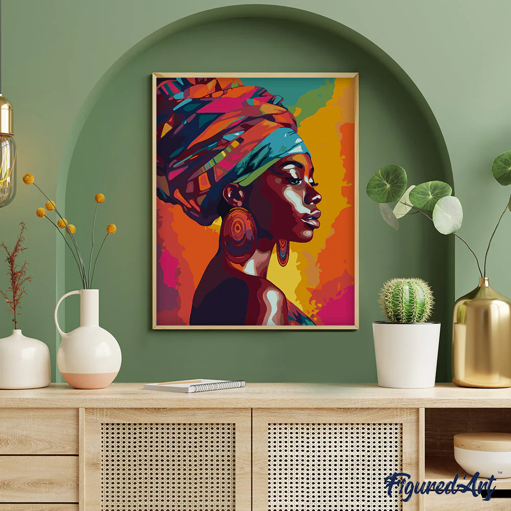 Vivid African Lady - Image 3