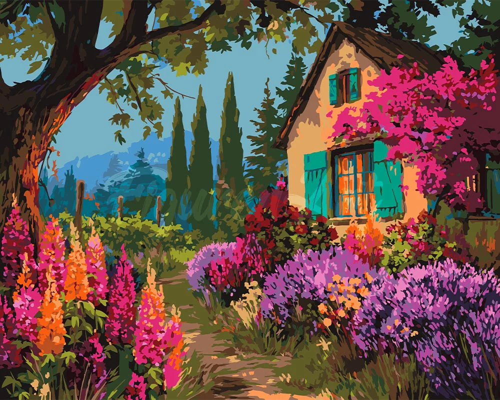 Vivid Front Garden