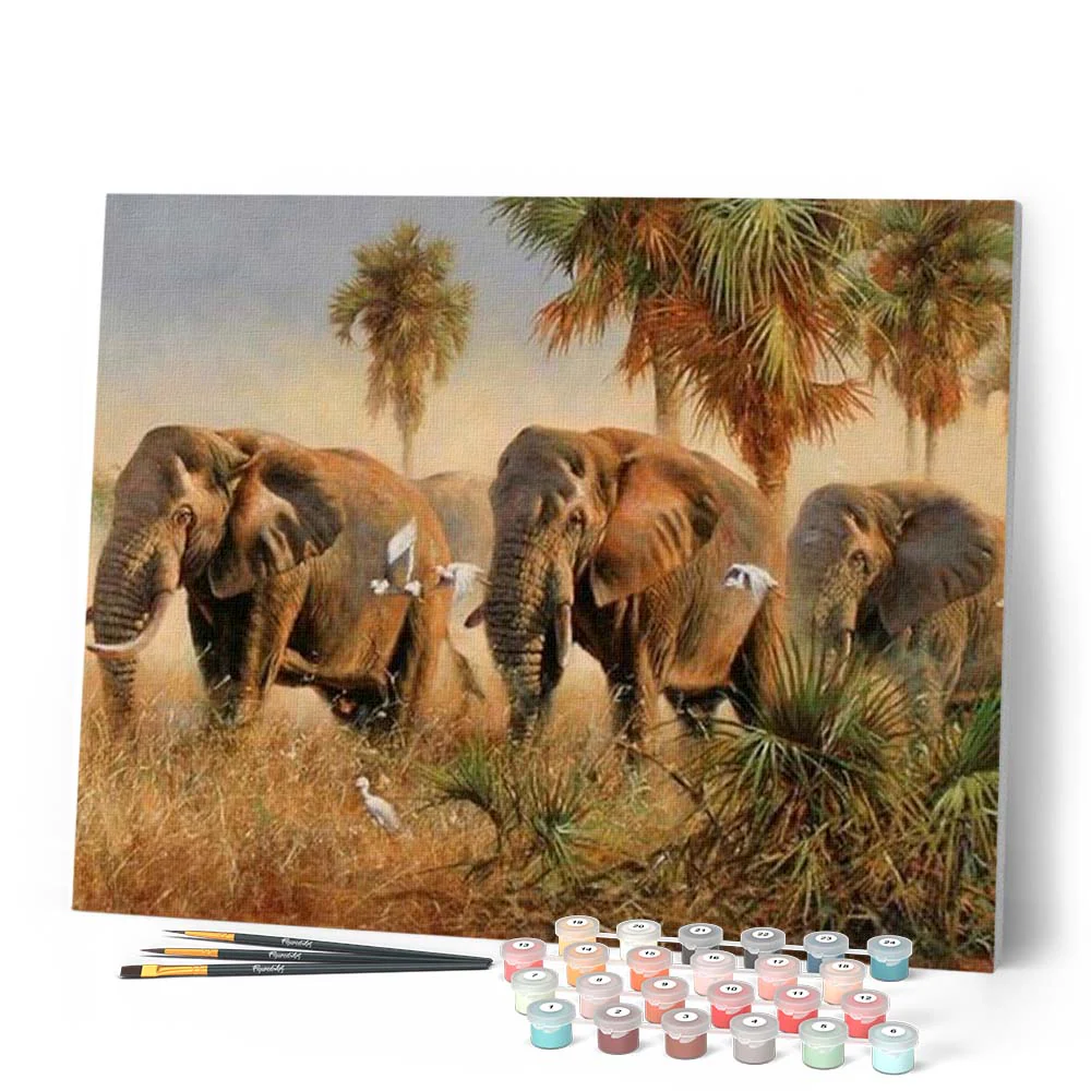 Wild elephants - Image 2