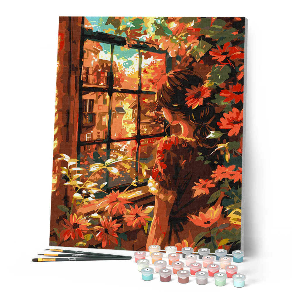 Window View of Autumn - Image 2