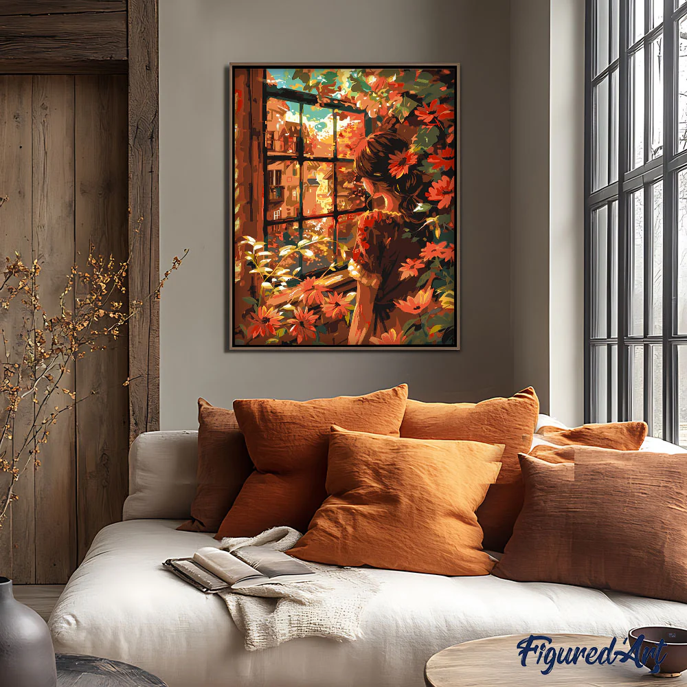 Window View of Autumn - Image 3