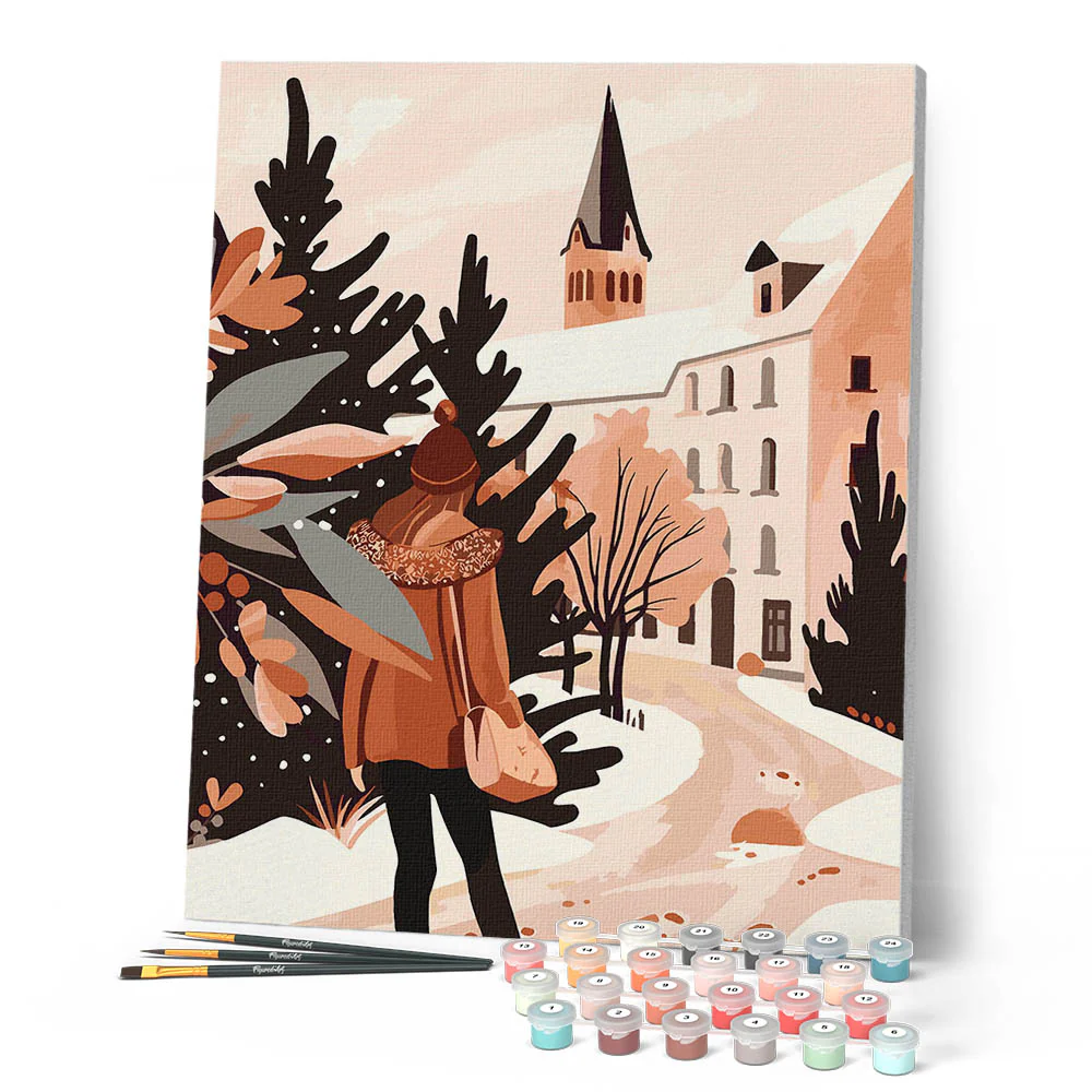 Winter Walk in the Village - Image 2