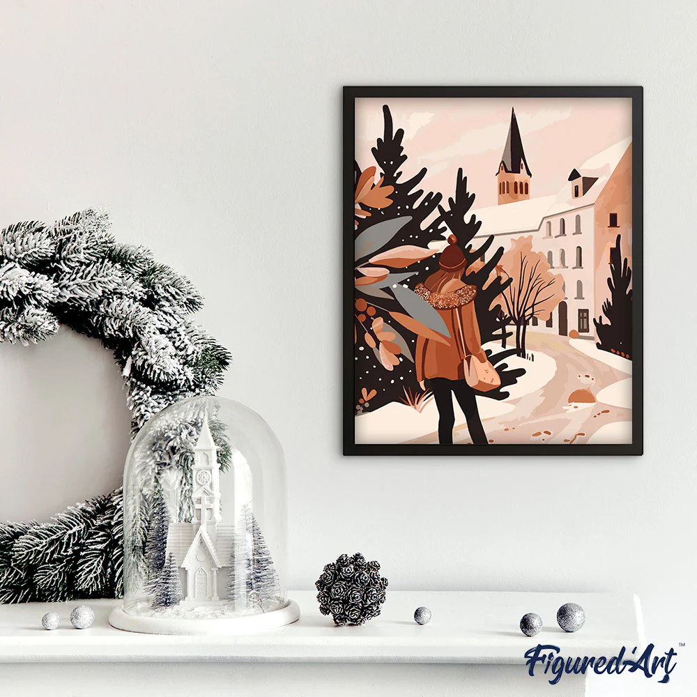 Winter Walk in the Village - Image 3