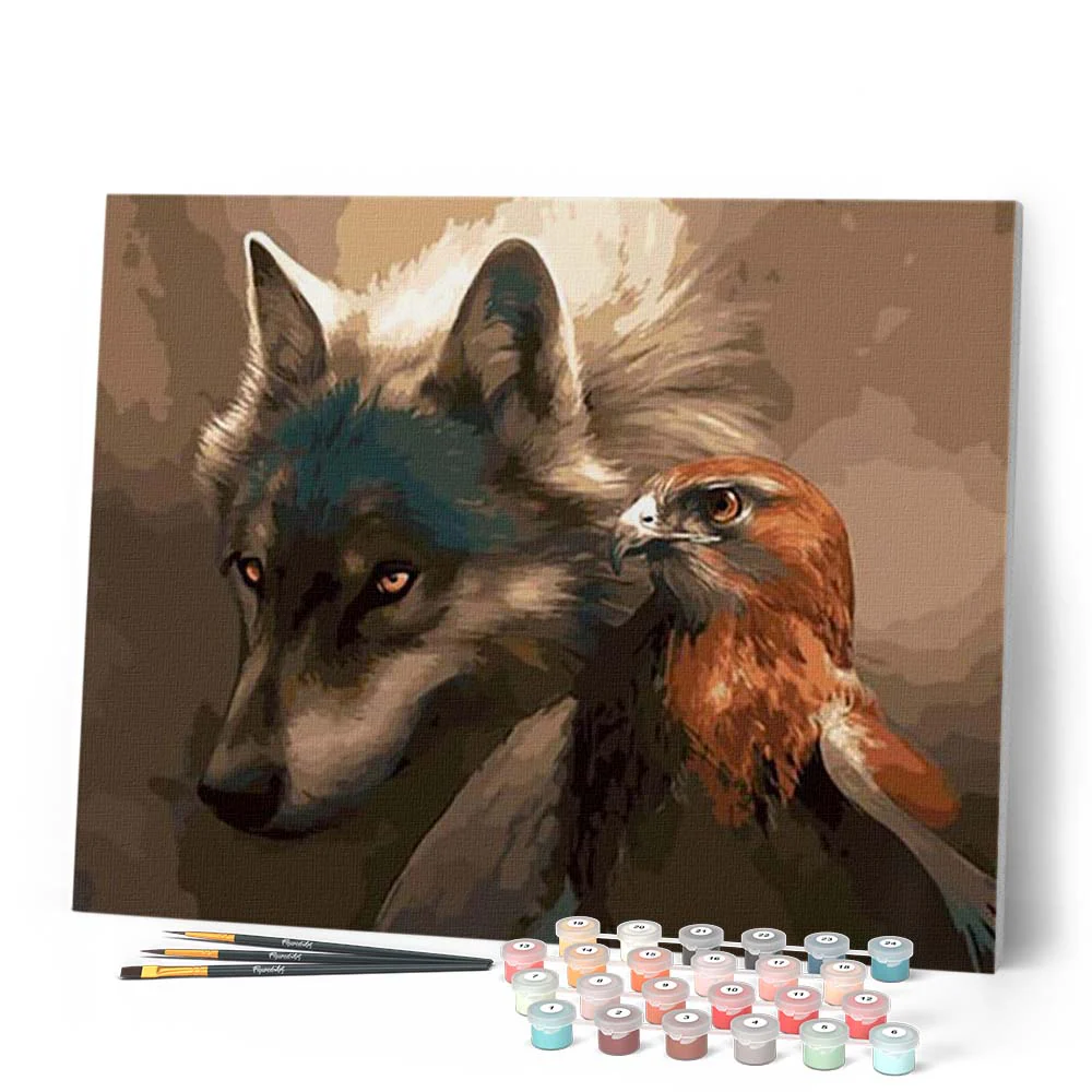 Wolf and Eagle - Image 2