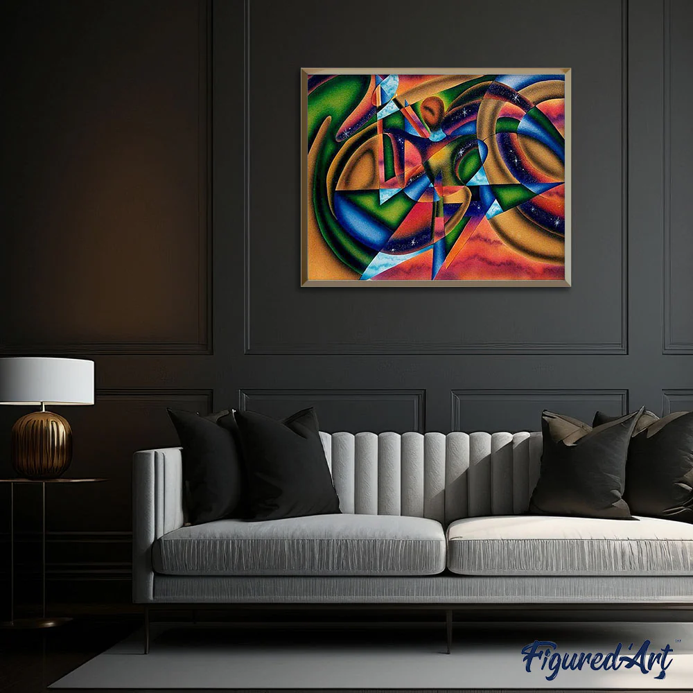Woman and Art in colors - Image 3