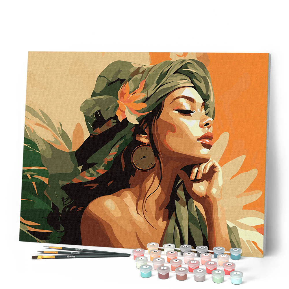 Woman in African Turban - Image 2