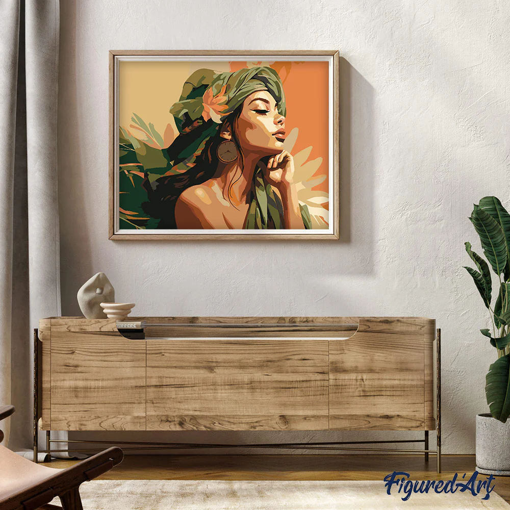 Woman in African Turban - Image 3