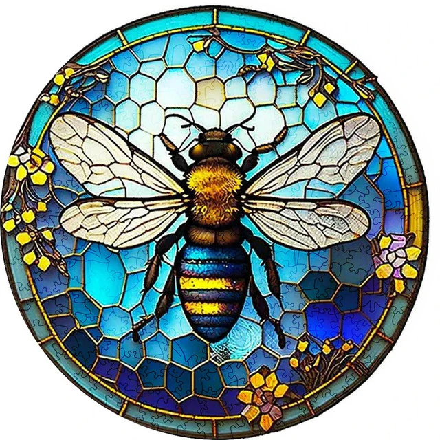 Wooden Puzzle - Honeybee