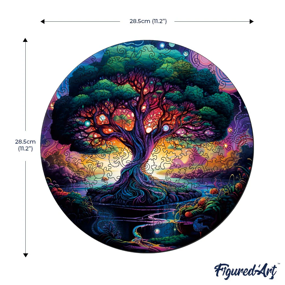 Wooden Puzzle - Mystical Tree - Image 7