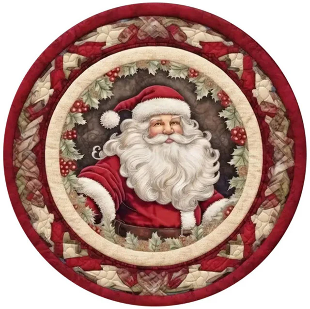 Wooden Puzzle - Santa Ornament