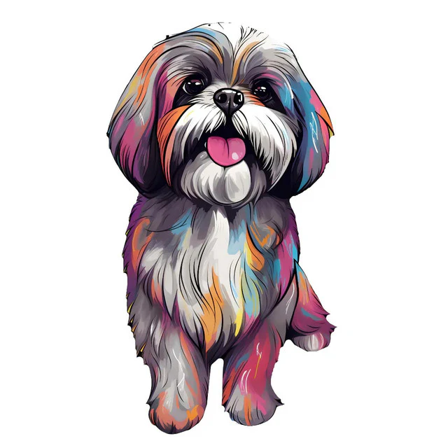 Wooden Puzzle - Shih Tzu dog