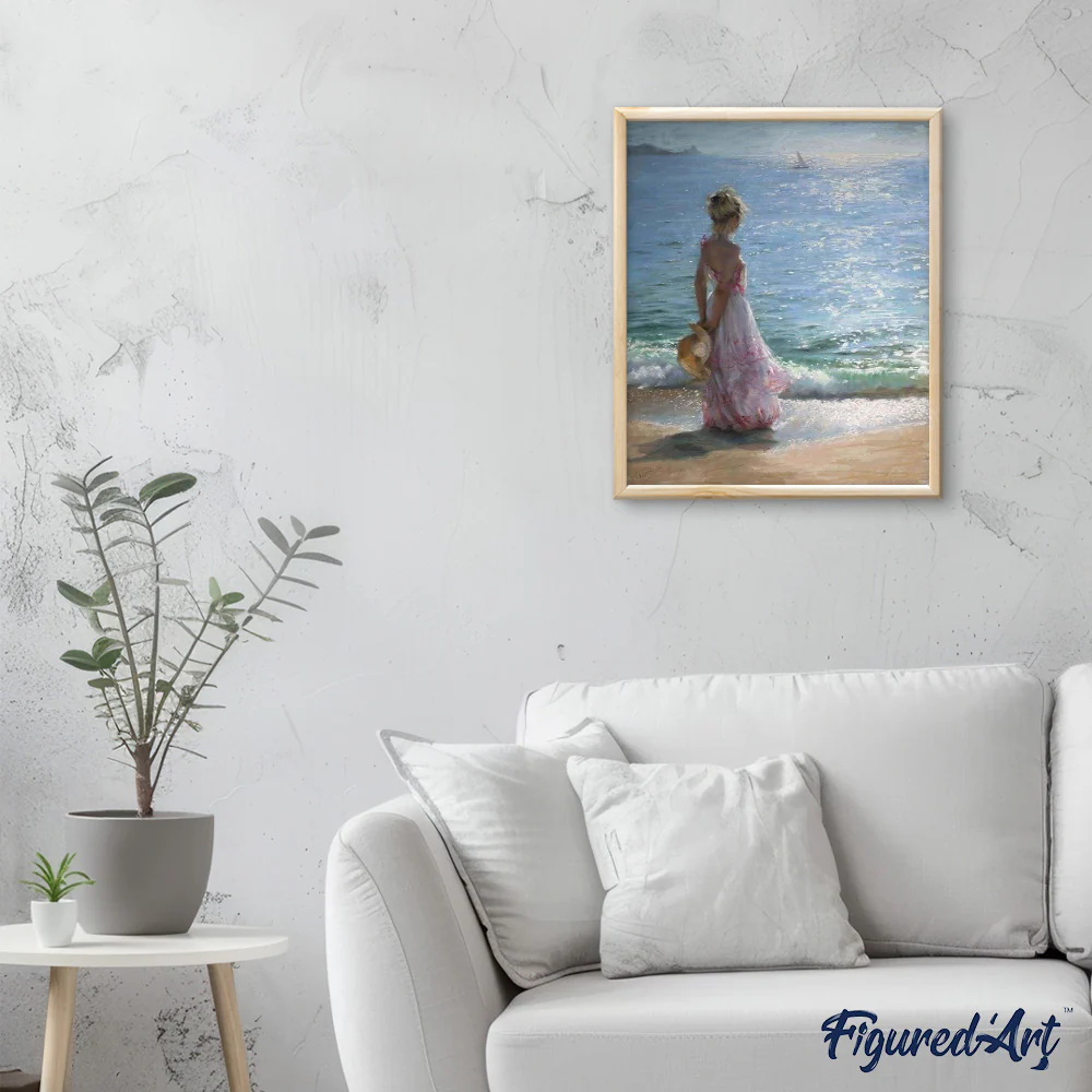 Young Woman at the Beach - Image 3