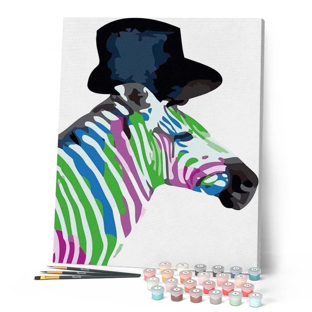 Zebra with - Image 2